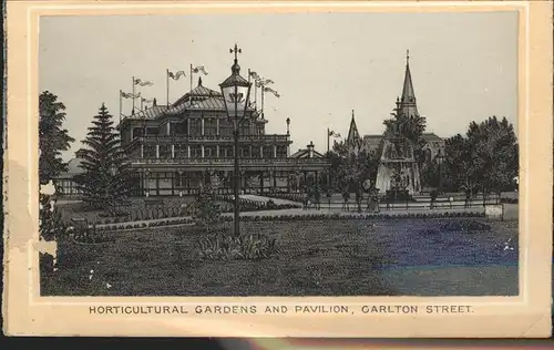 Toronto Canada Horticultural Gardens and Pavilion Carlton Street Kat. Ontario