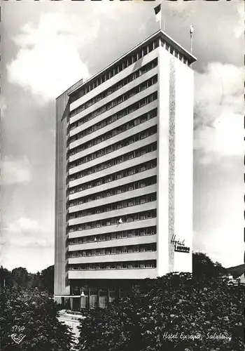 Salzburg Oesterreich Hotel Europa Kat. Salzburg