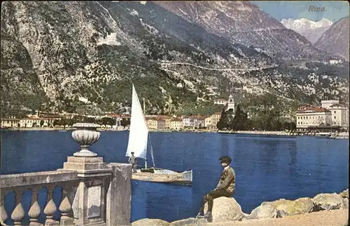 Lago di Garda Partie bei Riva Kat. Italien