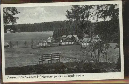 Steinbach Erzgebirge Sommerfrische Johanngeorgenstadt Kat. Johanngeorgenstadt