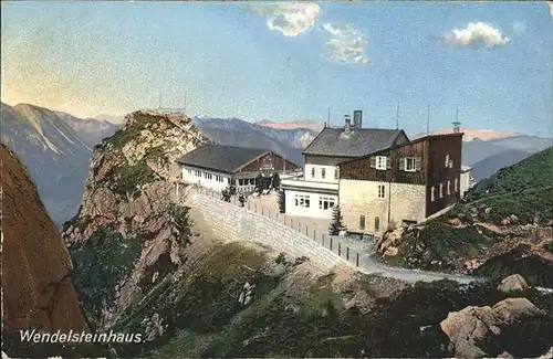 Wendelsteinhaus  Kat. Bayrischzell