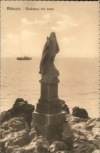 Abbazia Istrien Madonna del mare / Seebad Kvarner Bucht /Primorje Gorski kotar