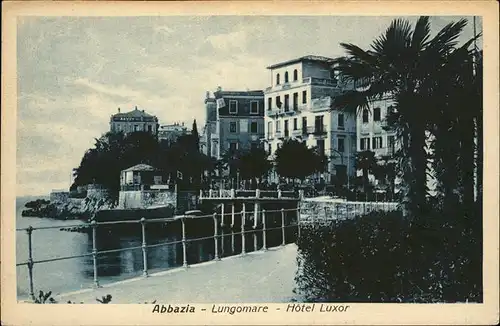 Abbazia Istrien Lungomare Hotel Luxor / Seebad Kvarner Bucht /Primorje Gorski kotar
