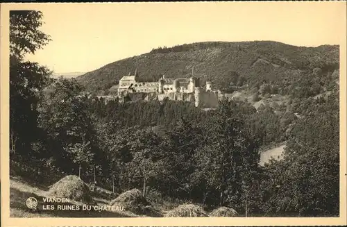Vianden Les Ruines du Chateau Burgruine