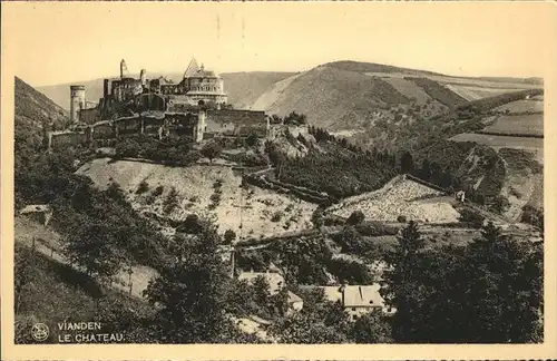 Vianden Ruines du Chateau Burgruine