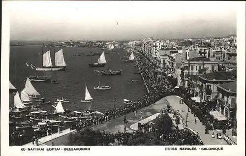 Salonique Salonica Fetes Navales voiliers Segelboot