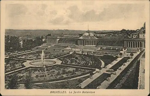 Bruxelles Bruessel Le Jardin Botanique Kat. 