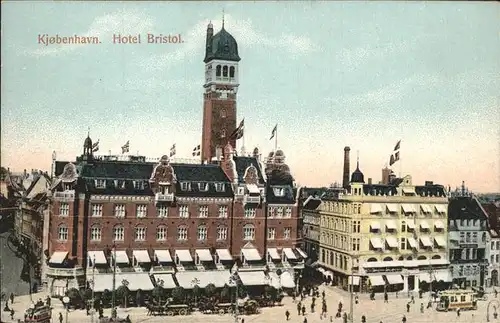 Kjobenhavn Hotel Bristol Kat. Daenemark