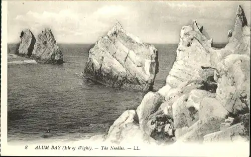 Alum Bay Isle of Wight The Needles Kat. Grossbritannien