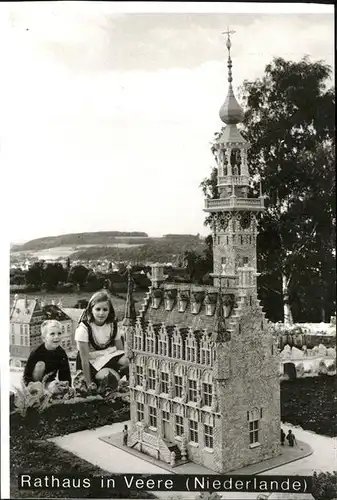 Veere Rathaus Kinder Kat. Niederlande