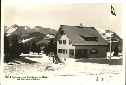 Oberberg Schwyz Ski Ferienheim Stadtturnverein Baden
