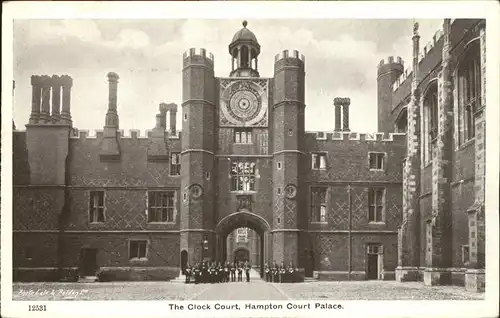Hampton Court Palace Clock Kat. United Kingdom