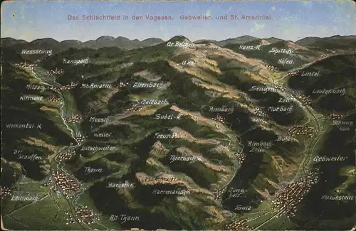Saint-Amarin Haut Rhin Alsace St. Amarintal Altenbach Kunz Spitz Hoefen Berge / Saint-Amarin /Arrond. de Thann