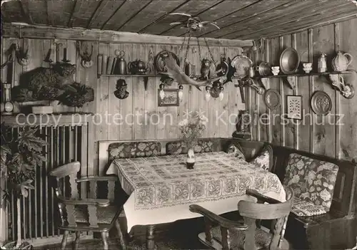 Kappel Niedereschach Innenansicht von der Muehlenklause / Niedereschach /Schwarzwald-Baar-Kreis LKR