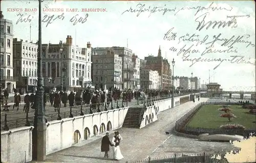 Brighton East Sussex Kings Road Looking East / Brighton East Sussex /