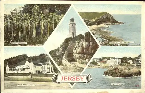 Jersey United Kingdom La Collette Bay Park Pavilion Lighthouse Kat. Grossbritannien