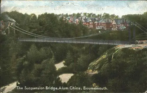 Bournemouth UK Suspension Bridge Kat. Bournemouth