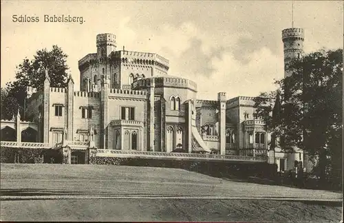 Babelsberg Schloss Babelsberg / Potsdam /Potsdam Stadtkreis