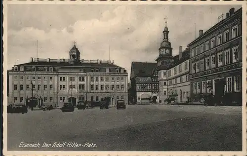 Eisenach Thueringen Der A.H.-Platz / Eisenach /Eisenach Stadtkreis