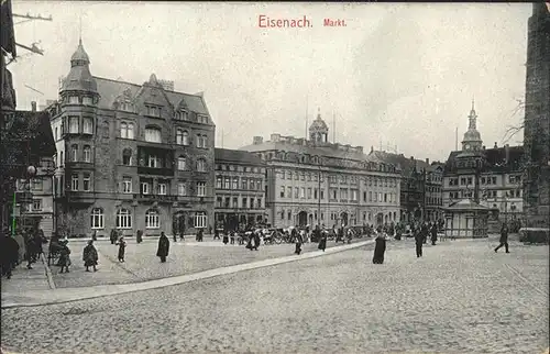 Eisenach Thueringen Markt / Eisenach /Eisenach Stadtkreis