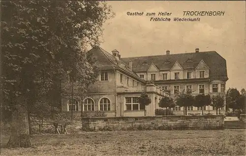 Hermsdorf Thueringen Hermsdorfer Kreuz Gasthaus zum Keller im Schloss Froehliche Wiederkunft / Hermsdorf Thueringen /Saale-Holzland-Kreis LKR