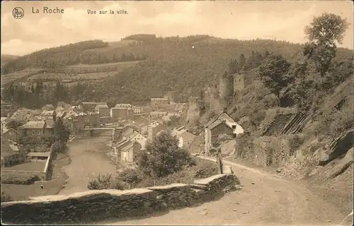 La Roche Madoux Vue sur la ville Kat. 