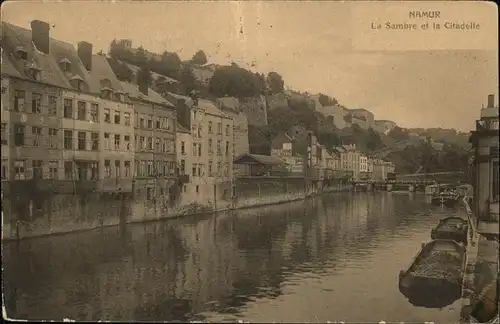 Namur Wallonie La Sambre et la Citadelle Kat. 
