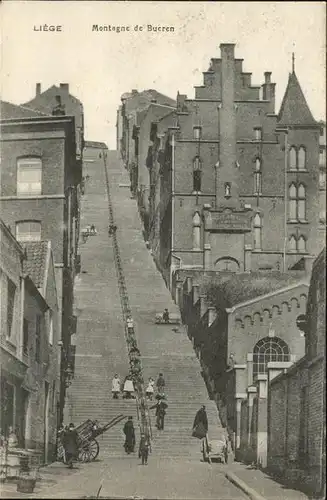 Liege Luettich Montagne de Bueren Kat. Luettich