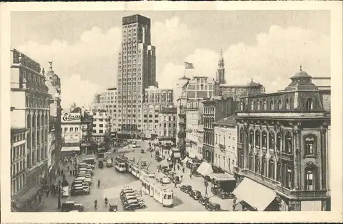 Antwerpen Anvers Zicht op het Toren Gebouw Kat. 