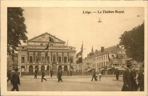 Liege Luettich Le Theatre Royal Kat. Luettich