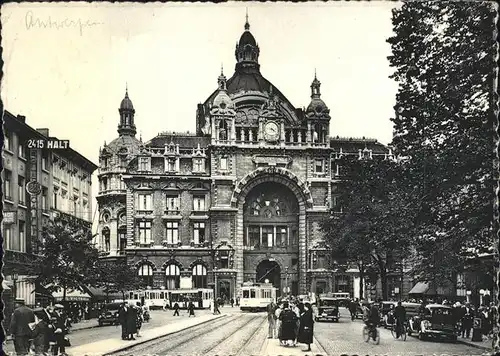 Antwerpen Anvers de Keyserlei en Middenstatle Kat. 