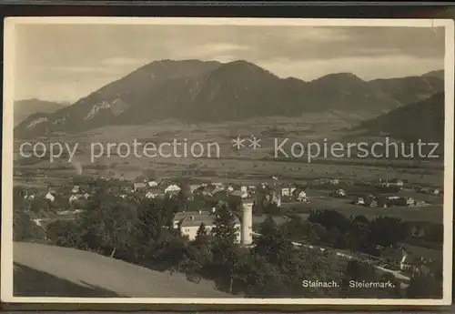 Steinach Ennstal Steiermark Gesamtansicht mit Alpenpanorama Kat. 