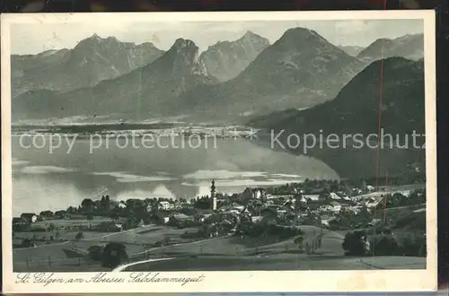 St Gilgen Salzkammergut am Abersee Kat. St Gilgen Wolfgangsee