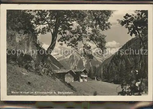 Badgastein im Koetschachtal Teilansicht /  /