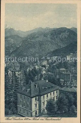 Badgastein Blick ins Gasteinertal