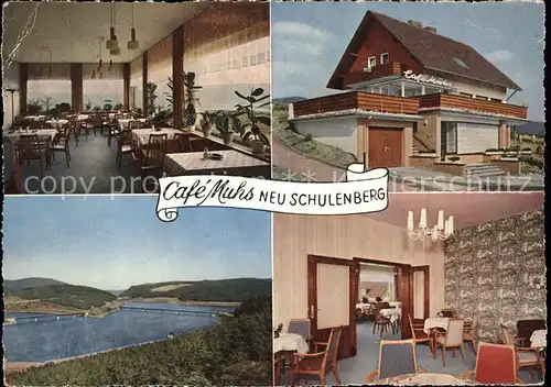 Neu Schulenberg Cafe Muhs Gastraum Okertalsperre Stausee / Schulenberg Oberharz /Goslar LKR