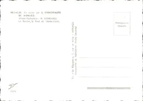 Monaco Luftbild Kat. Monaco