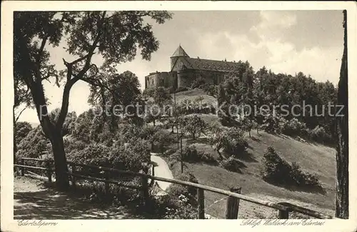 Edertal Edertalsperre Schloss Waldeck am Edersee / Edertal /Waldeck-Frankenberg LKR