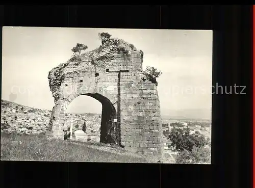 Viran Kapi Porte en Ruine Das zerstoerte Tor Ruine Antike Staette