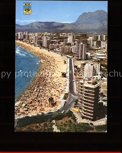 Benidorm Playa Levante Hochhaeuser Hotel Strand Kat. Costa Blanca Spanien