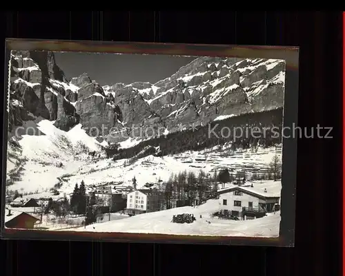 Leukerbad Teilansicht Gemmipass Kat. Loeche les Bains