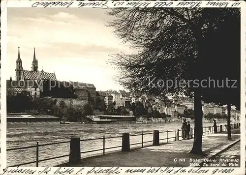 Basel BS Oberer Rheinweg  Kat. Basel