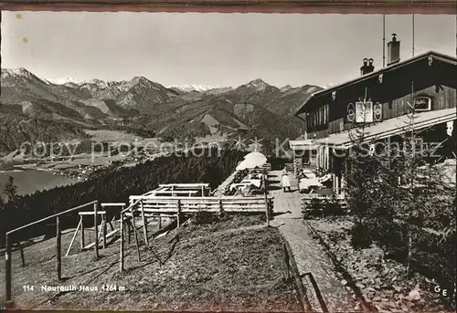 Neureuth Tegernsee Berggasthof Neureuth Haus Alpenpanorama Kat. Tegernsee