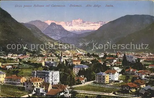 Dolomiten mit Gries u.Bolzano Kat. Italien