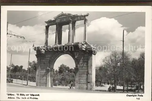 Athen Griechenland The Arch of Hadrian Kat. 