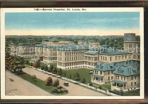 St Louis Missouri Barnes Hospital Kat. 