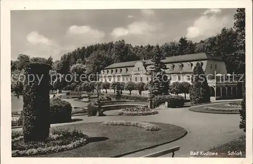 Bad Kudowa Niederschlesien Schloss Kat. 