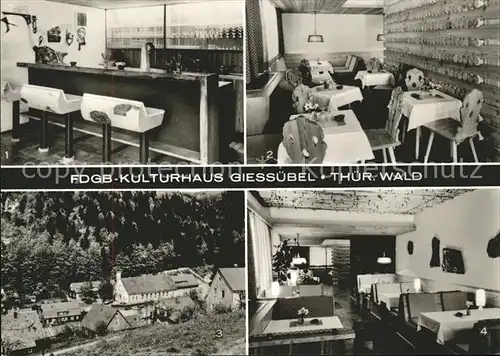 Giessuebel Schleusegrund Waldbaudenbar Bauernwinkel Aussenansicht Bar / Schleusegrund /Hildburghausen LKR