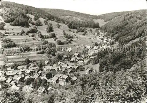 Giessuebel Schleusegrund Blick vom Tempelchen / Schleusegrund /Hildburghausen LKR