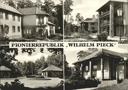 Werbellinsee Altenhof Pionierrepublik Wilhelm Pieck Kat. Schorfheide